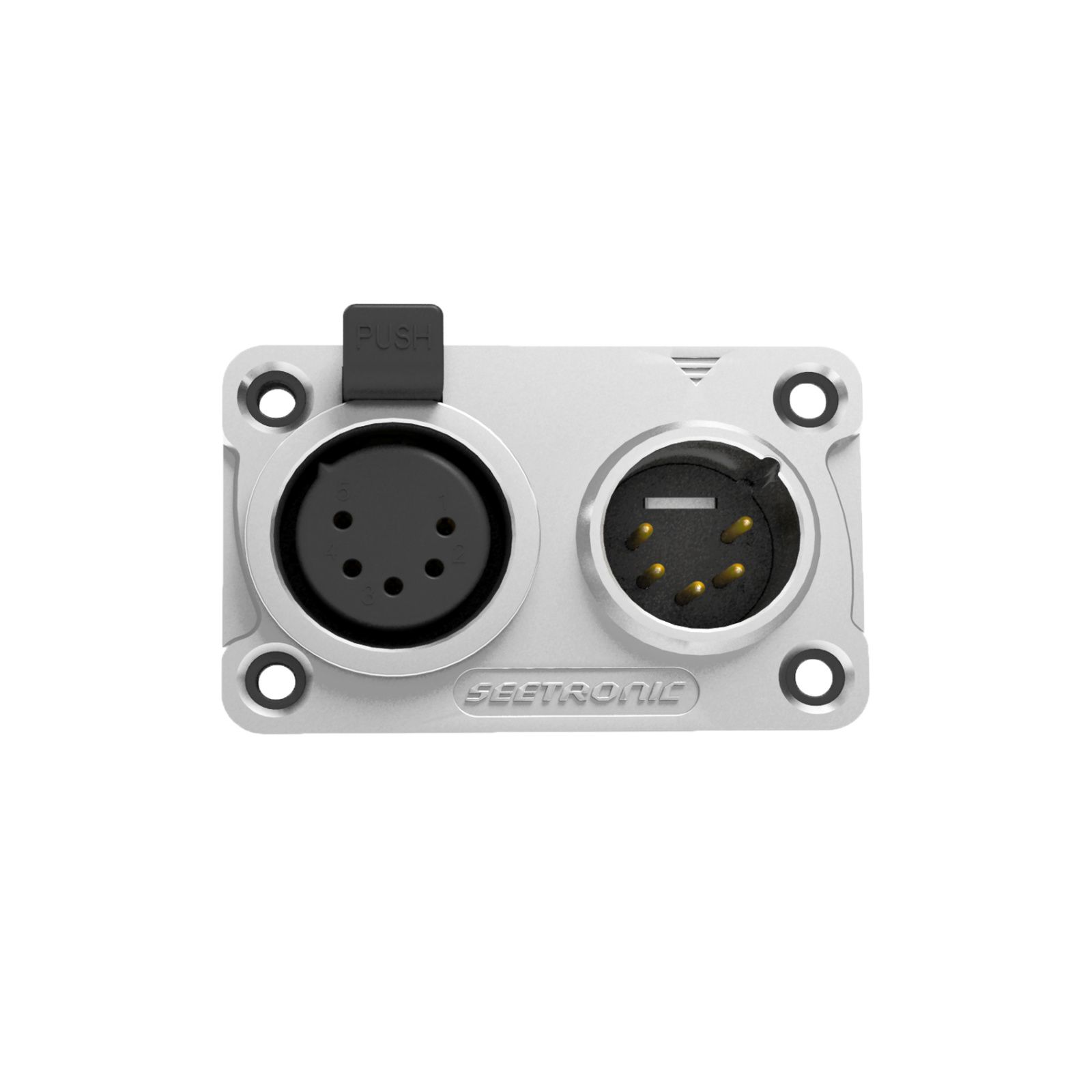 Seetronic C5F2C-W-B Комбинированный панельный разъем