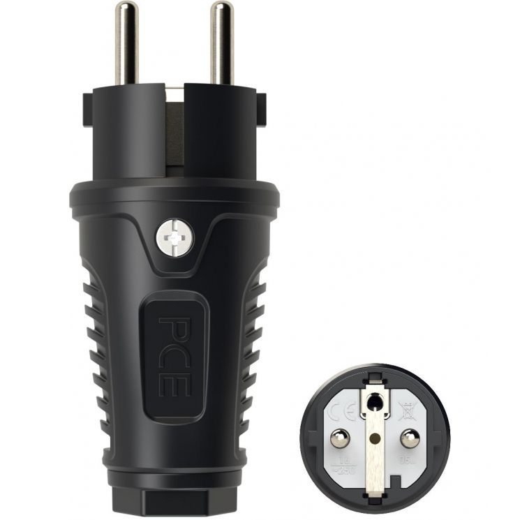Кабельная вилка 16А 220V 2P+E IP54  PCE 0521-ss