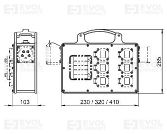 Переносные щиты EVOL GROUP
