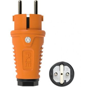 Вилка кабельная 16A 220V 2P+E IP54 PCE 0511-os