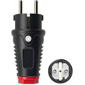 Кабельная вилка 16A 220V 2P+E IP54 PCE 0511-sr